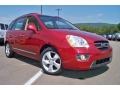 2007 Volcanic Red Kia Rondo EX V6  photo #26