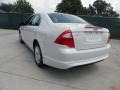 2012 White Suede Ford Fusion S  photo #5