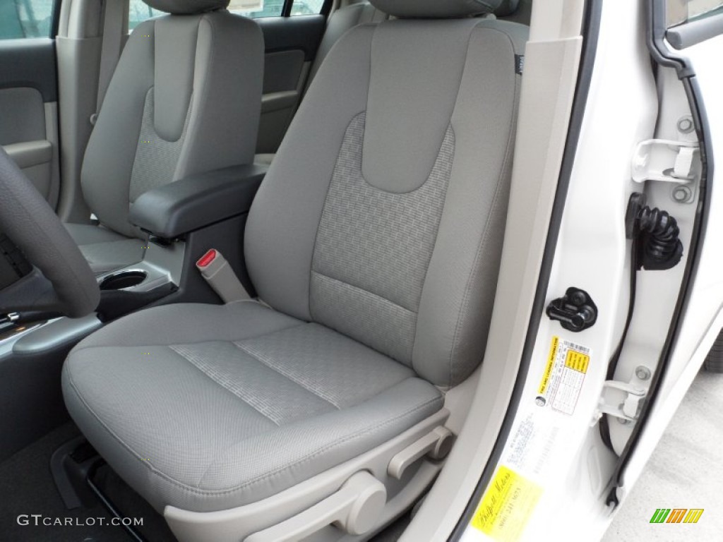 Medium Light Stone Interior 2012 Ford Fusion S Photo #52420206