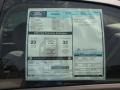  2012 Fusion S Window Sticker