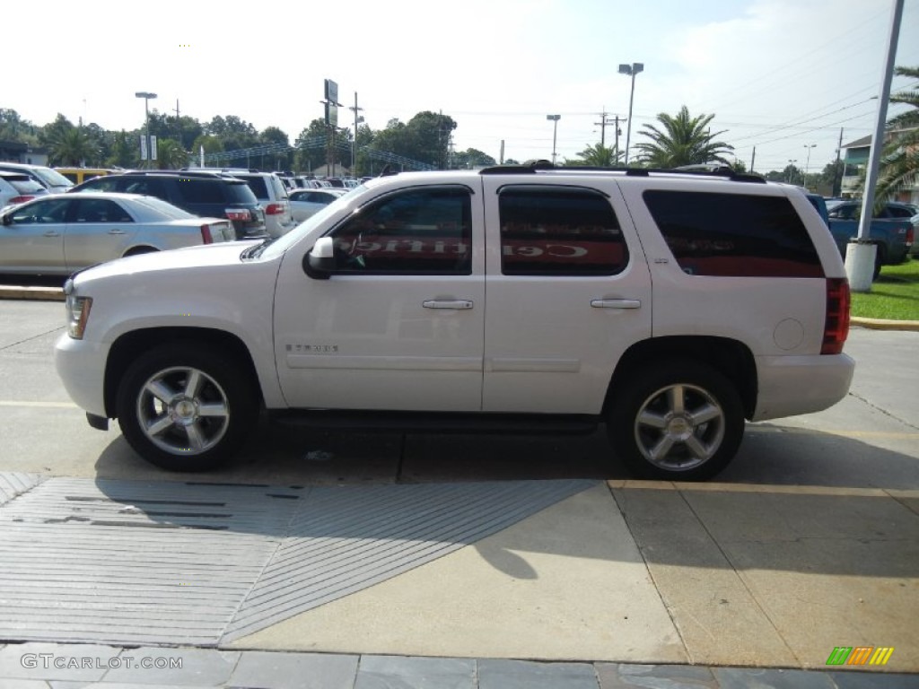 2007 Tahoe LTZ - Summit White / Dark Titanium/Light Titanium photo #5