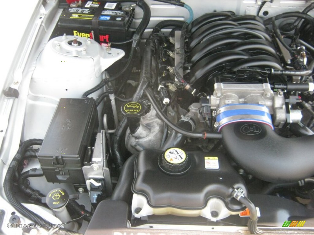 2005 Ford Mustang GT Deluxe Coupe 4.6 Liter SOHC 24-Valve VVT V8 Engine Photo #52420545