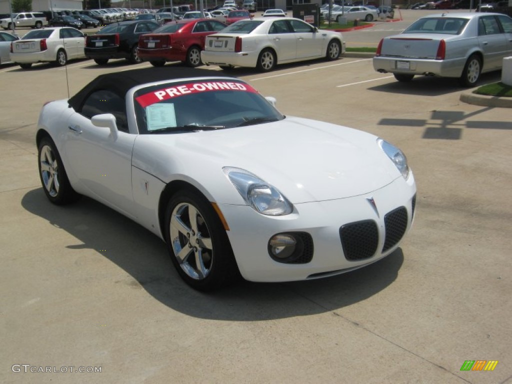 Pure White 2007 Pontiac Solstice GXP Roadster Exterior Photo #52420671