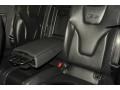 Black Silk Nappa Leather Interior Photo for 2010 Audi S5 #52421499