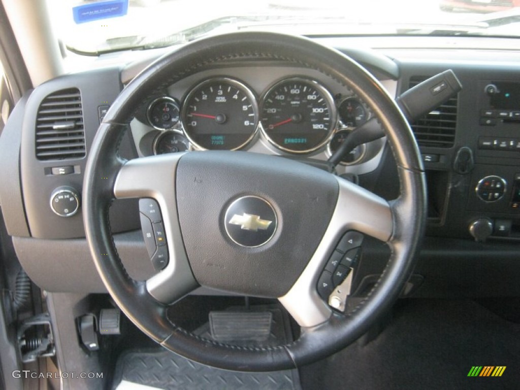 2007 Silverado 1500 LT Crew Cab - Graystone Metallic / Ebony Black photo #10