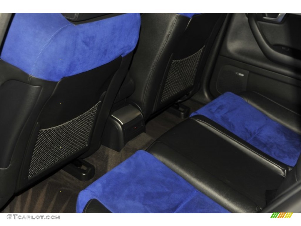 2004 S4 4.2 quattro Sedan - Nogaro Blue / Black/Blue photo #35