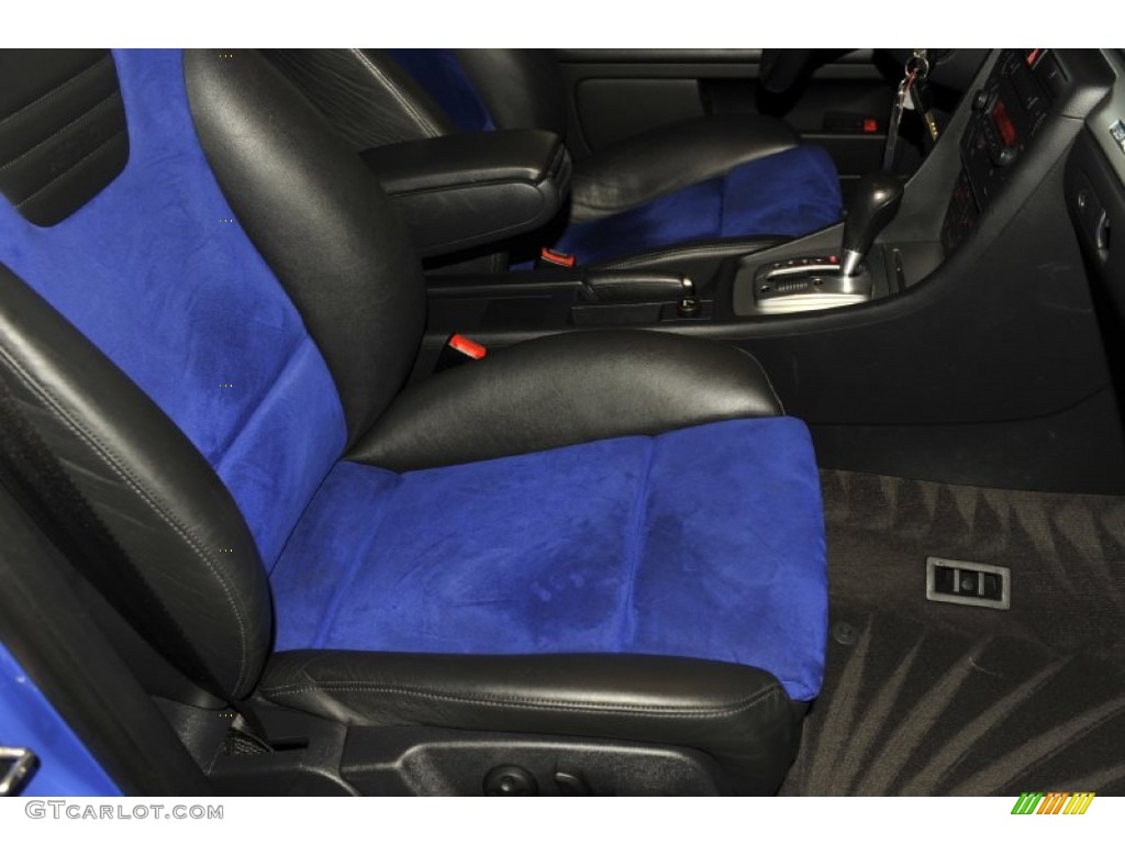 2004 S4 4.2 quattro Sedan - Nogaro Blue / Black/Blue photo #48
