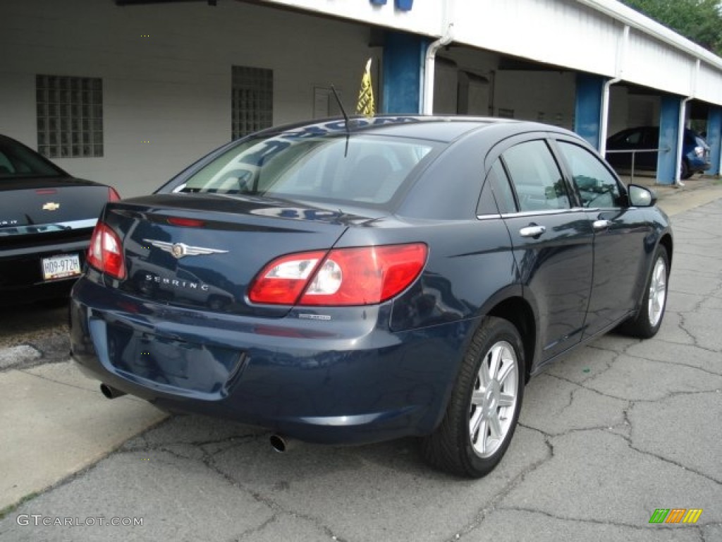 Modern Blue Pearl 2008 Chrysler Sebring Limited AWD Sedan Exterior Photo #52422735