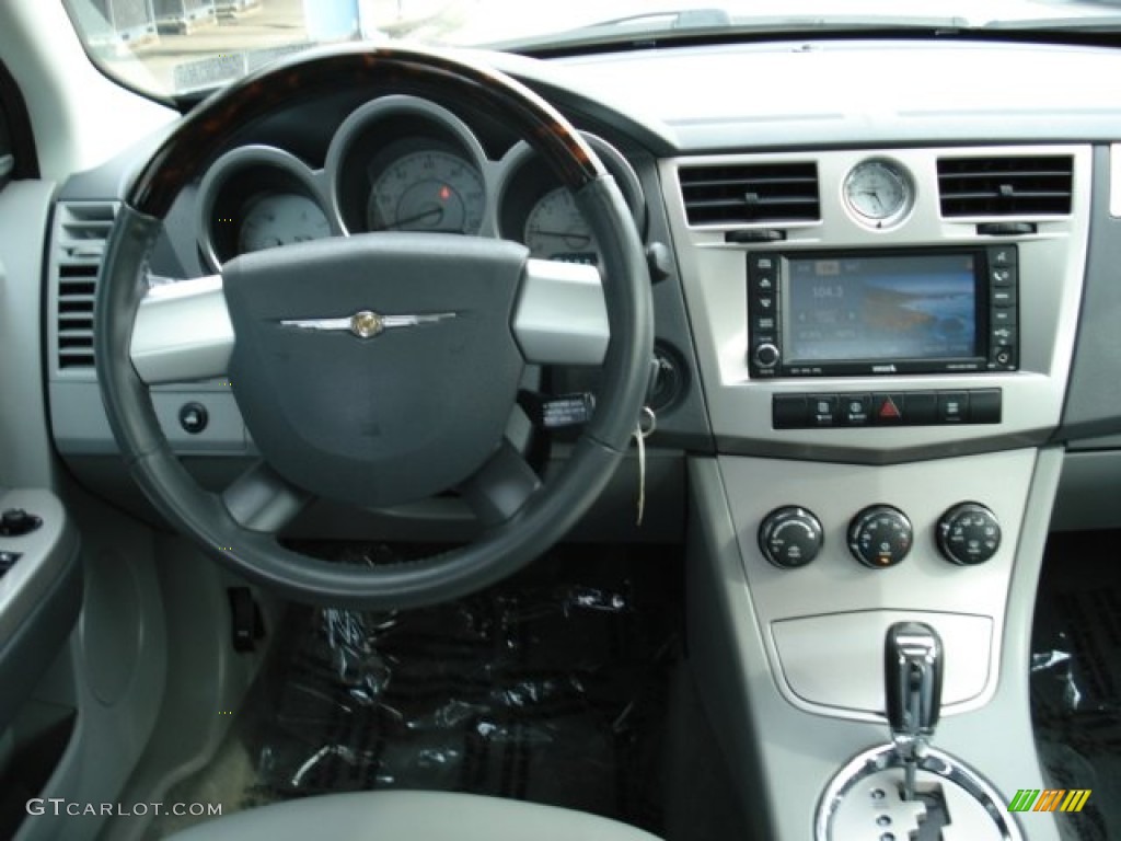 2008 Chrysler Sebring Limited AWD Sedan Dark Slate Gray/Light Slate Gray Dashboard Photo #52422789