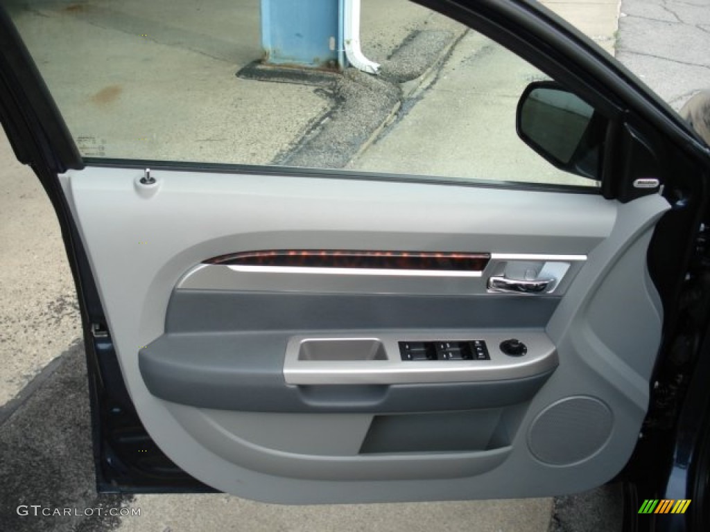 2008 Chrysler Sebring Limited AWD Sedan Dark Slate Gray/Light Slate Gray Door Panel Photo #52422813