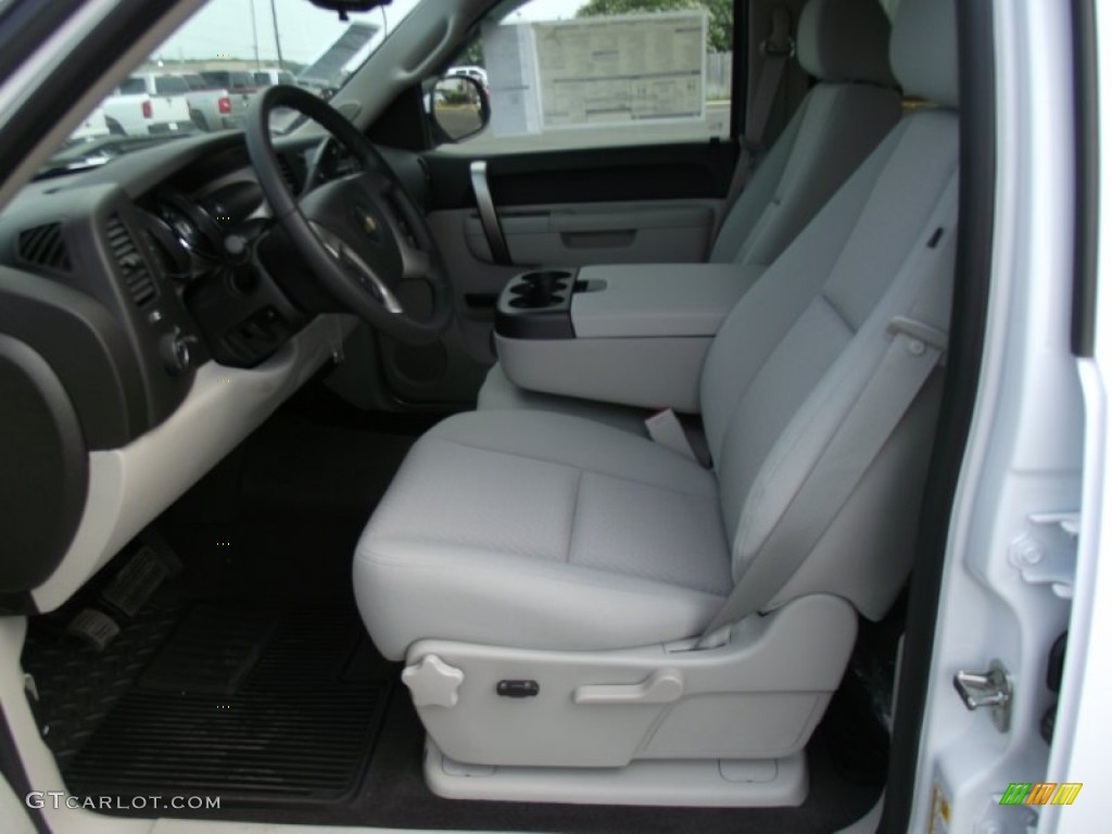 2011 Silverado 1500 LT Crew Cab 4x4 - Summit White / Light Titanium/Ebony photo #11