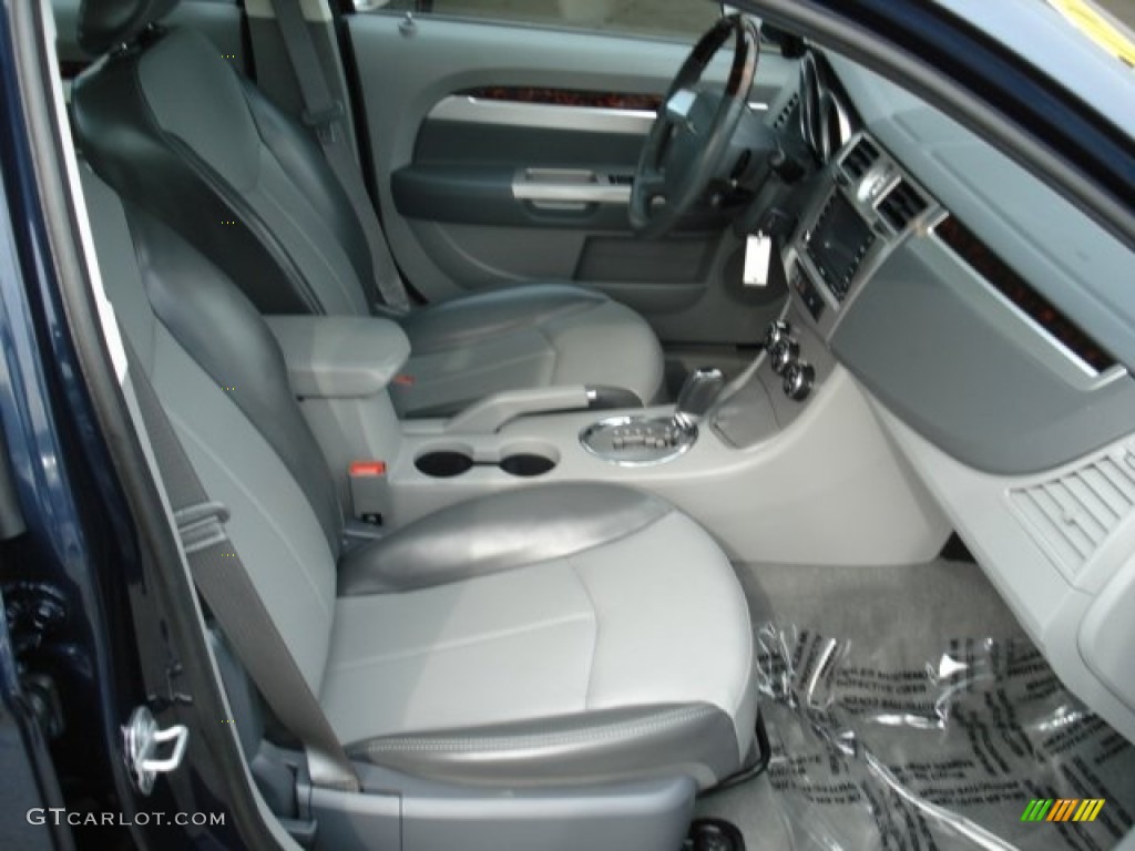 2008 Sebring Limited AWD Sedan - Modern Blue Pearl / Dark Slate Gray/Light Slate Gray photo #19