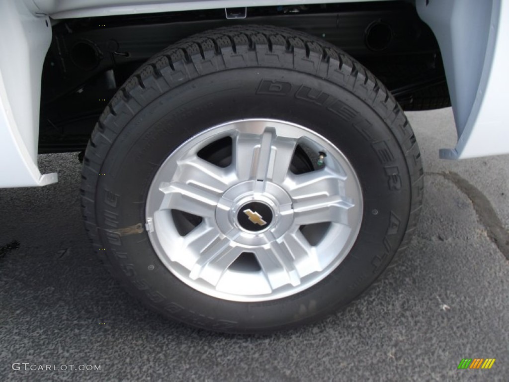 2011 Silverado 1500 LT Crew Cab 4x4 - Summit White / Light Titanium/Ebony photo #16