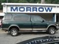 2003 Dark Highland Green Metallic Ford F150 XLT Regular Cab 4x4  photo #1