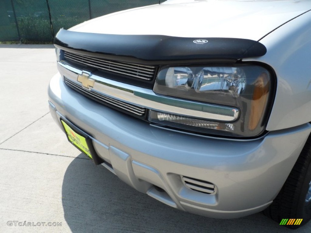 2005 TrailBlazer LS 4x4 - Silverstone Metallic / Light Gray photo #11