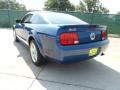 2008 Vista Blue Metallic Ford Mustang V6 Deluxe Coupe  photo #5