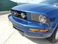 2008 Vista Blue Metallic Ford Mustang V6 Deluxe Coupe  photo #11
