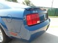 2008 Vista Blue Metallic Ford Mustang V6 Deluxe Coupe  photo #21