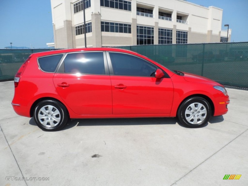 Chilipepper Red 2010 Hyundai Elantra Touring GLS Exterior Photo #52425162