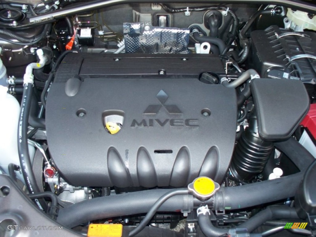 2011 Mitsubishi Outlander SE AWD 2.4 Liter DOHC 16-Valve MIVEC 4 Cylinder Engine Photo #52425180