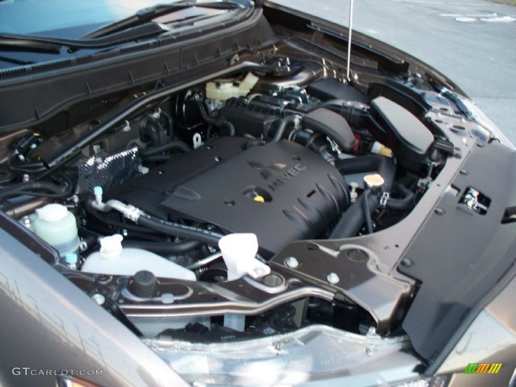 2011 Mitsubishi Outlander SE AWD 2.4 Liter DOHC 16-Valve MIVEC 4 Cylinder Engine Photo #52425186