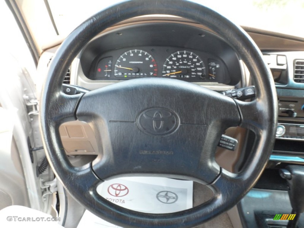 1998 Toyota 4Runner Standard 4Runner Model Oak Steering Wheel Photo #52425942