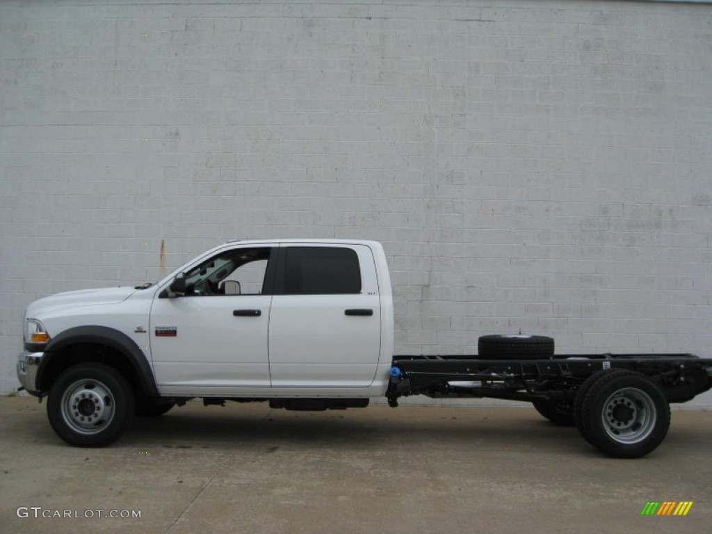 Bright White 2011 Dodge Ram 5500 HD SLT Crew Cab 4x4 Chassis Exterior Photo #52425975