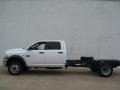 Bright White 2011 Dodge Ram 5500 HD SLT Crew Cab 4x4 Chassis Exterior