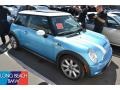 2004 Electric Blue Metallic Mini Cooper S Hardtop  photo #1