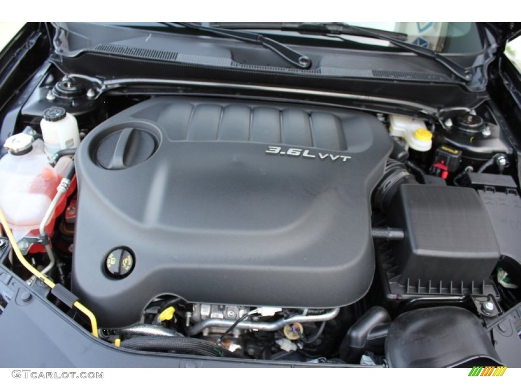 2011 Dodge Avenger Lux 3.6 Liter DOHC 24-Valve VVT Pentastar V6 Engine Photo #52426353