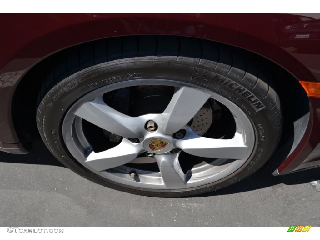 2007 Cayman  - Carmon Red Metallic / Sand Beige photo #2