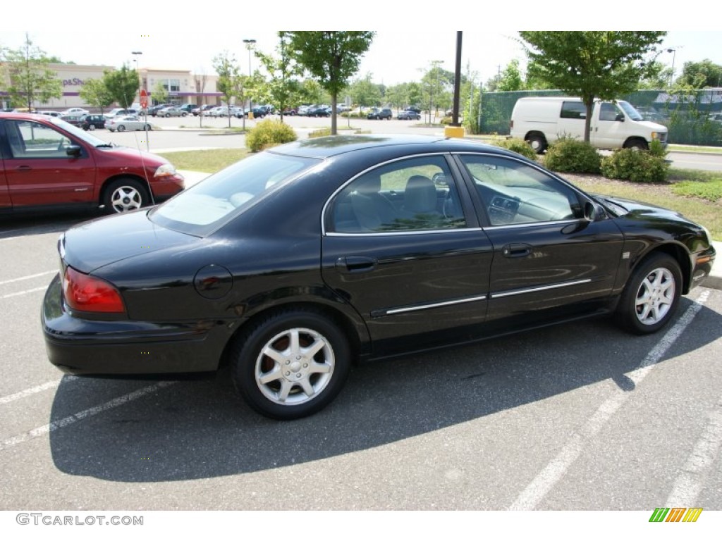 2001 Sable LS Premium Sedan - Black Clearcoat / Medium Graphite photo #4