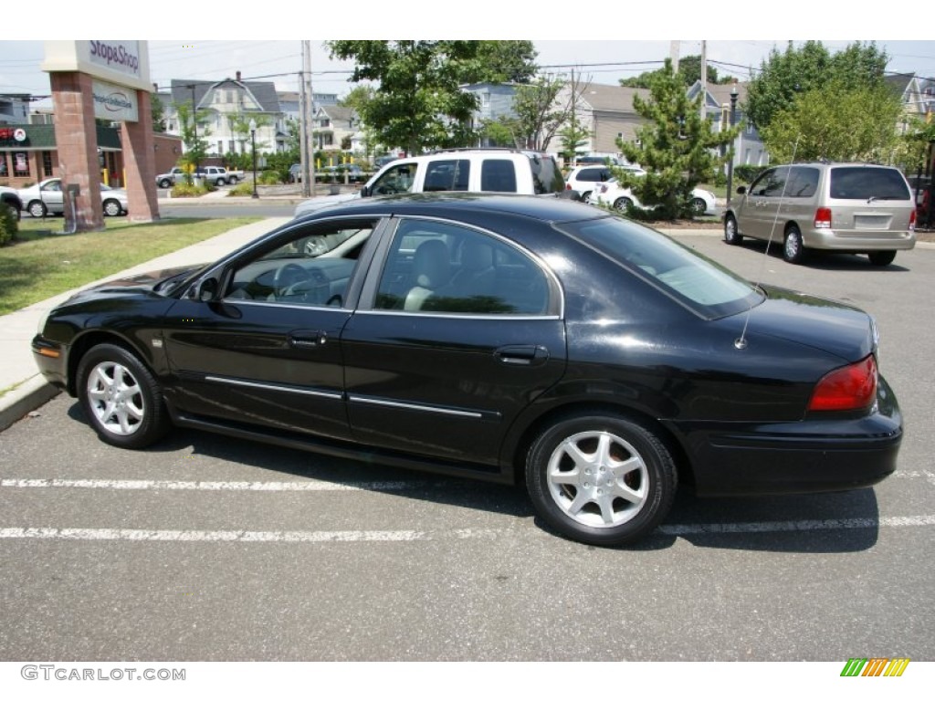Black Clearcoat 2001 Mercury Sable LS Premium Sedan Exterior Photo #52426956