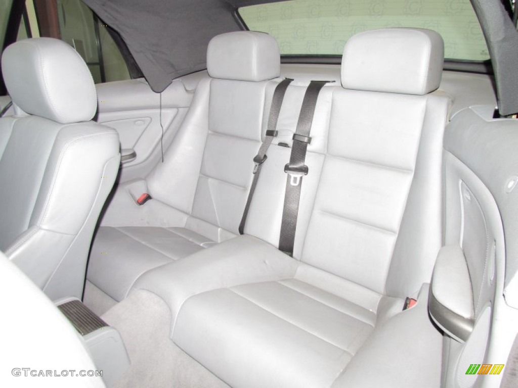 Grey Interior 2002 BMW M3 Convertible Photo #52427025