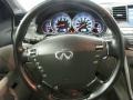 Stone Gray 2009 Infiniti M 45 Sedan Steering Wheel