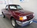 Medium Berry Pearl Metallic 1996 Ford Ranger XLT Regular Cab