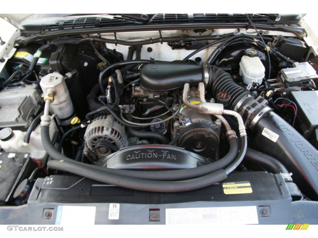 2001 Oldsmobile Bravada AWD 4.3 Liter OHV 12-Valve V6 Engine Photo #52427343
