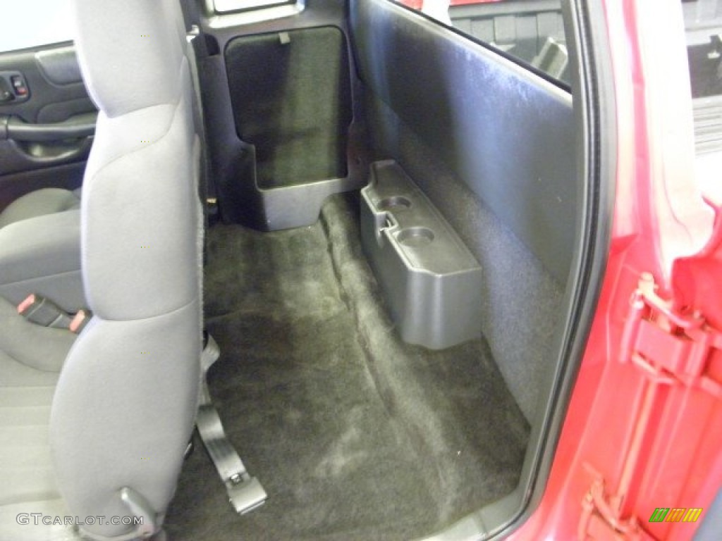 Graphite Interior 2003 Chevrolet S10 LS Extended Cab Photo #52428111