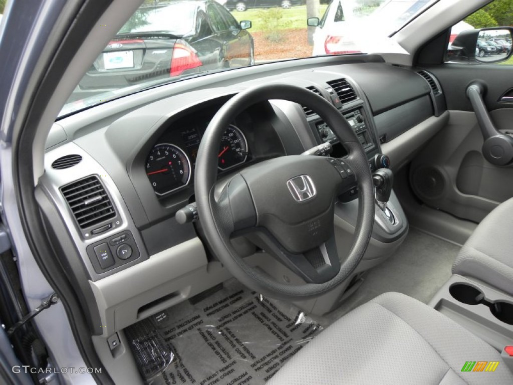 2008 Honda CR-V LX Gray Dashboard Photo #52428195