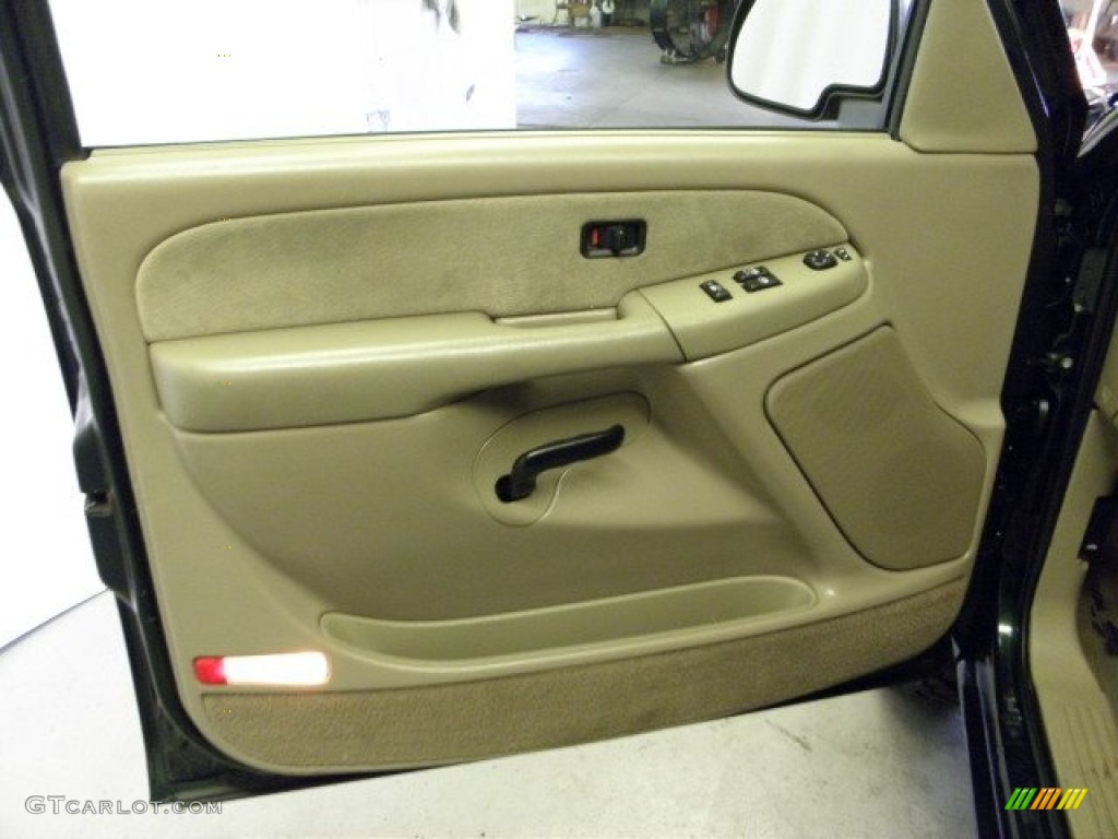2002 Chevrolet Silverado 1500 LS Regular Cab 4x4 Tan Door Panel Photo #52428222