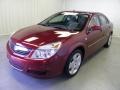2008 Red Jewel Saturn Aura XE  photo #3