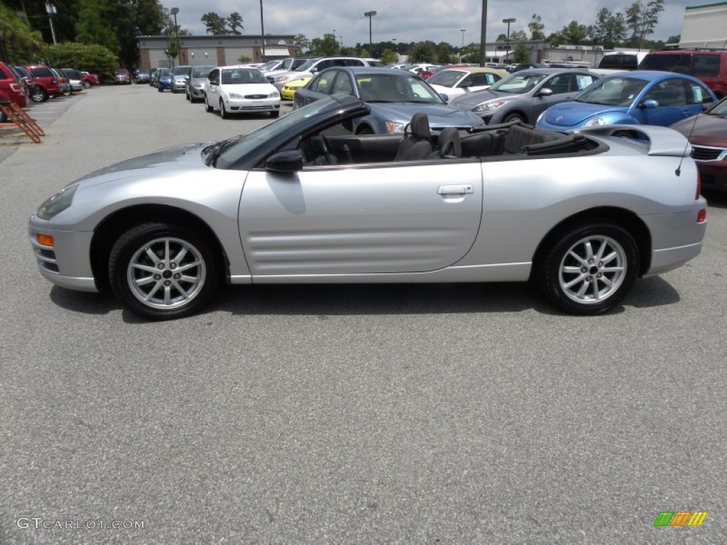 Sterling Silver Metallic 2001 Mitsubishi Eclipse Spyder GS Exterior Photo #52428771