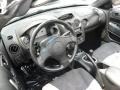 Black 2001 Mitsubishi Eclipse Spyder GS Interior Color