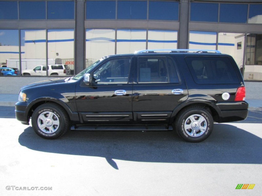 Black Clearcoat 2005 Ford Expedition Limited 4x4 Exterior Photo #52428831