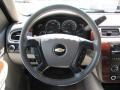 2009 Chevrolet Silverado 3500HD Light Titanium/Dark Titanium Interior Steering Wheel Photo