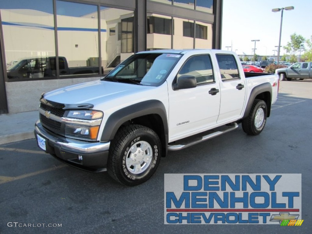 Summit White Chevrolet Colorado