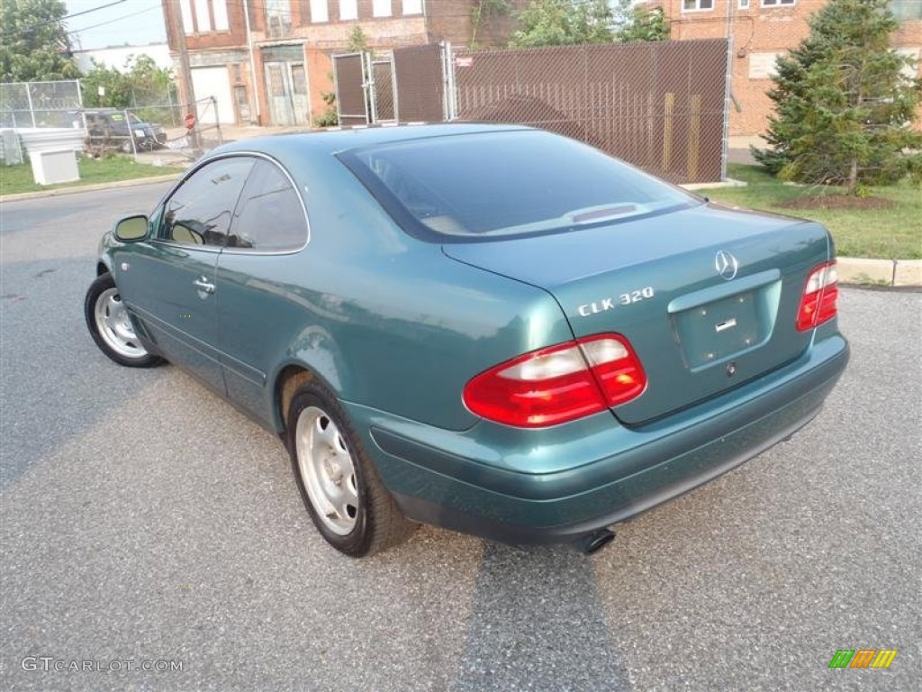 Mineral Green Metallic 1999 Mercedes-Benz CLK 320 Coupe Exterior Photo #52431166