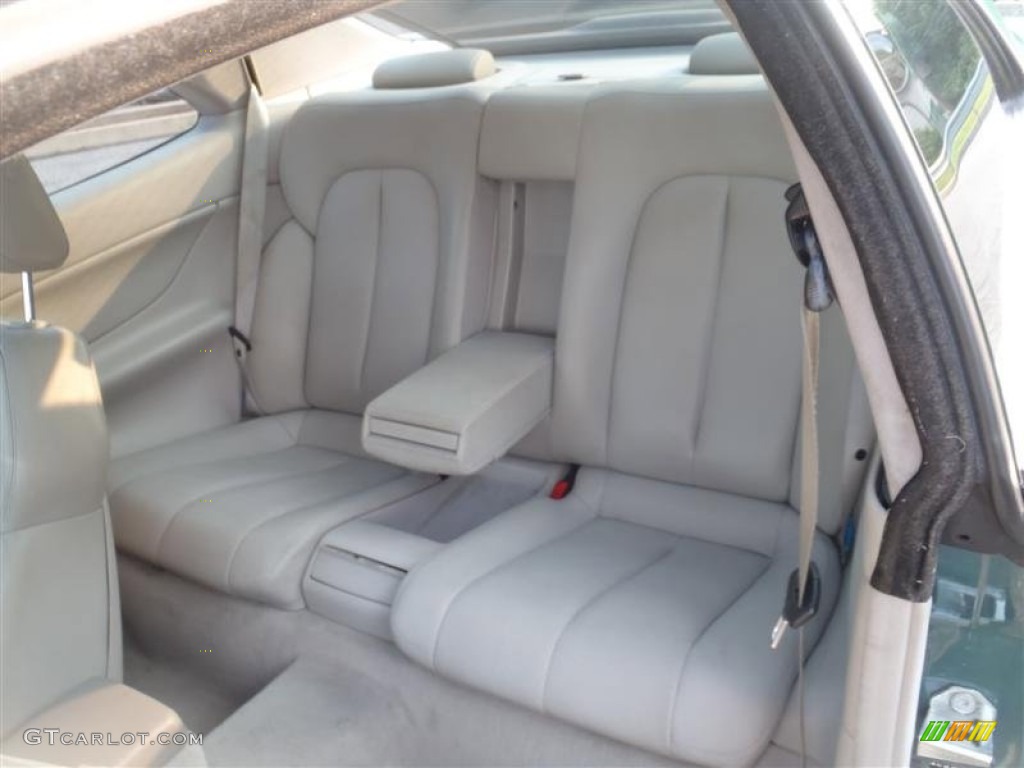 1999 CLK 320 Coupe - Mineral Green Metallic / Ash photo #7