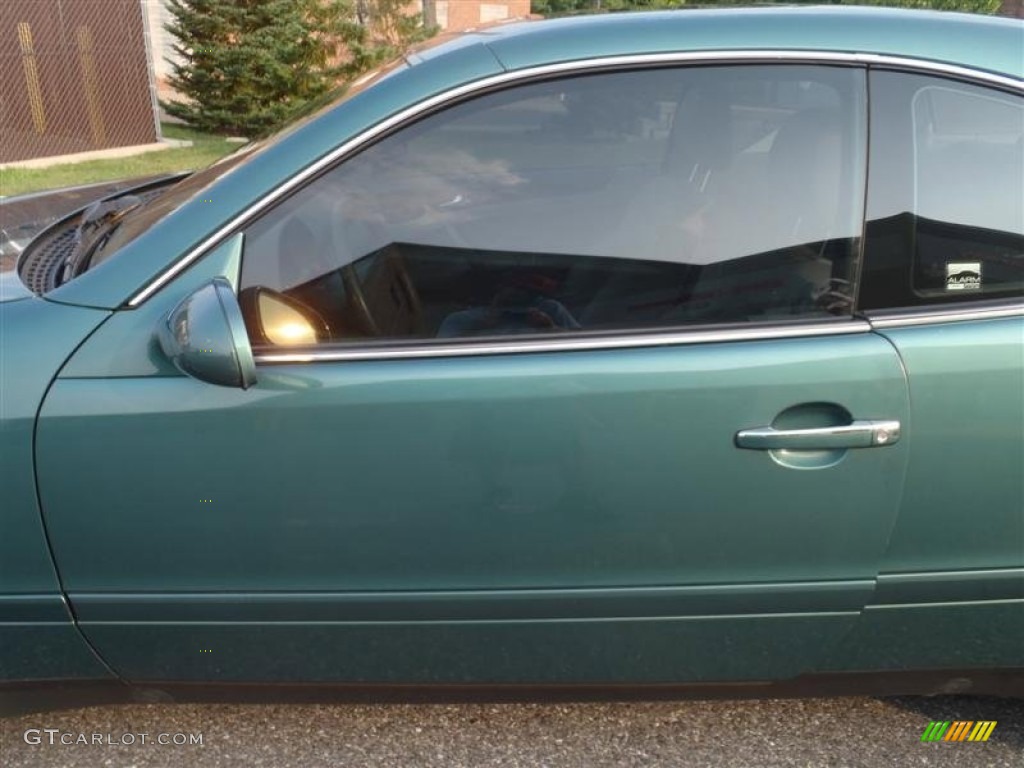 1999 CLK 320 Coupe - Mineral Green Metallic / Ash photo #16