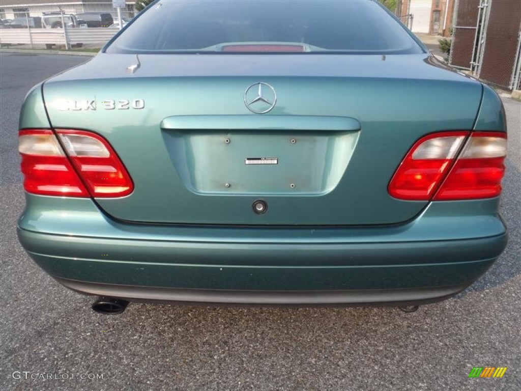 1999 CLK 320 Coupe - Mineral Green Metallic / Ash photo #19